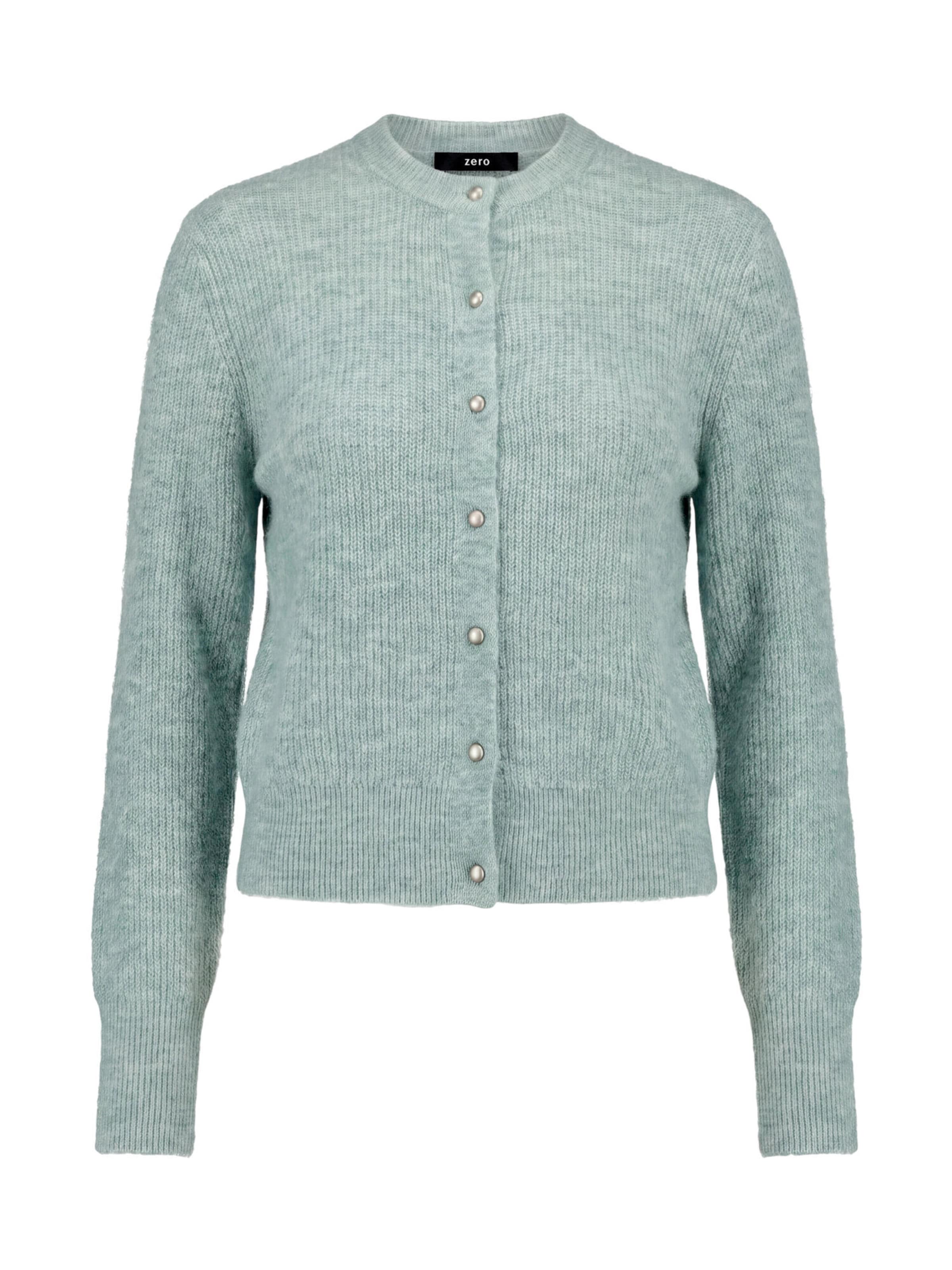 Cardigan zero en bleu : devant