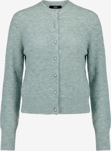 zero Strickjacke in Blau: Vorderseite