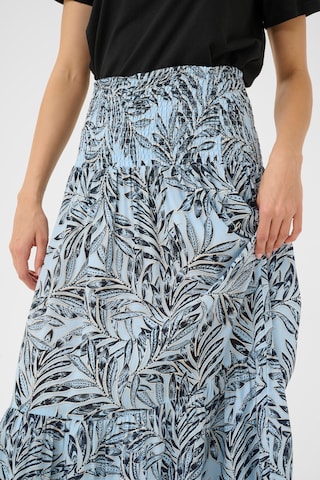 Kaffe Rok in Blauw