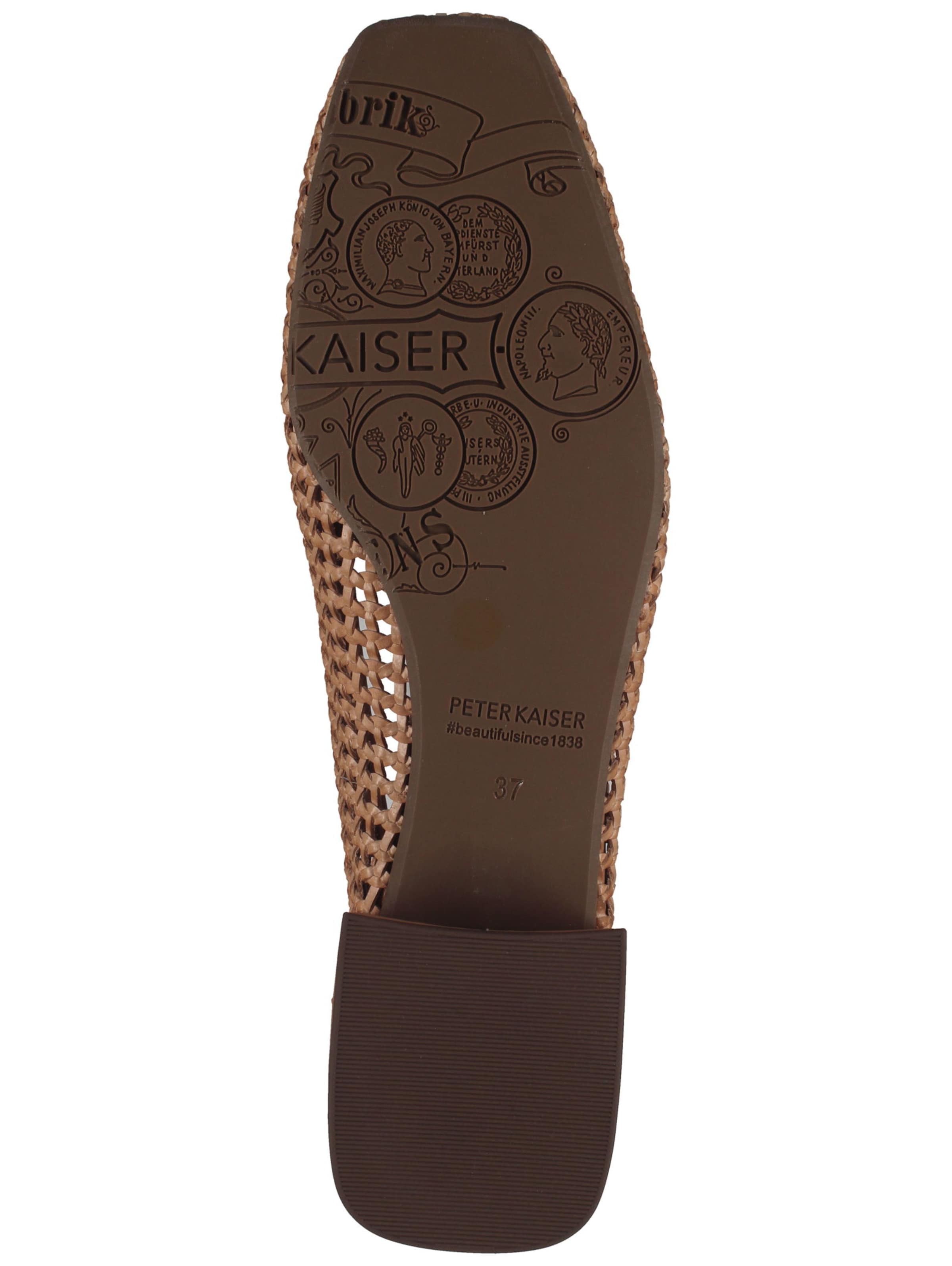 PETER KAISER Slipper in Braun