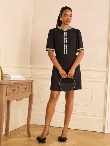 love & roses - Vestido en negro