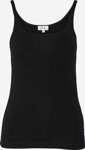 T-shirt s.Oliver en noir : devant