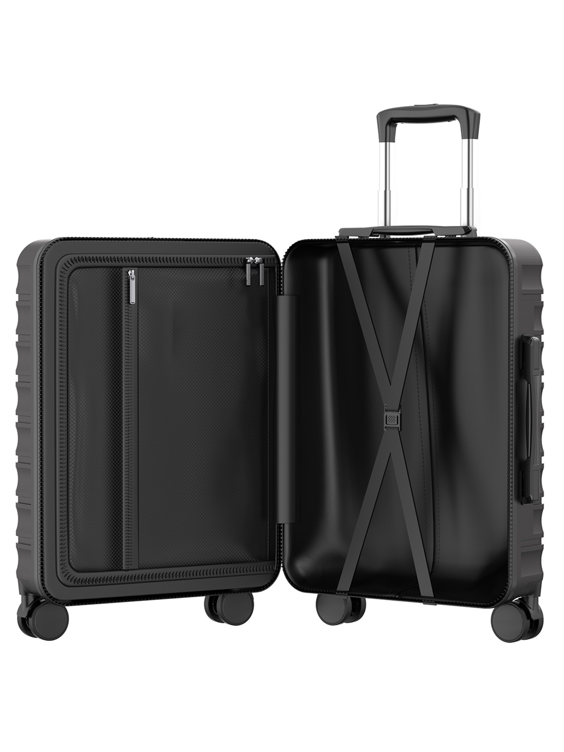 Vallsero Koffer 'VALLSERO LG5B Trolley und Rucksack'‌ in Schwarz