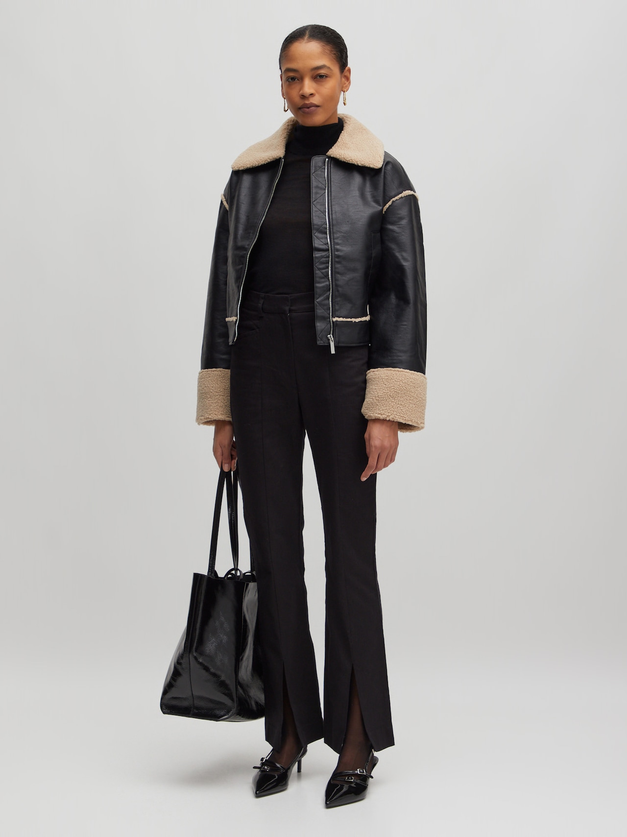 EDITED Producten Broek 'Ejla' Zwart