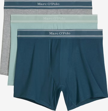 Marc O'Polo Langer Boxer ' Modal ' in Blau: Vorderseite