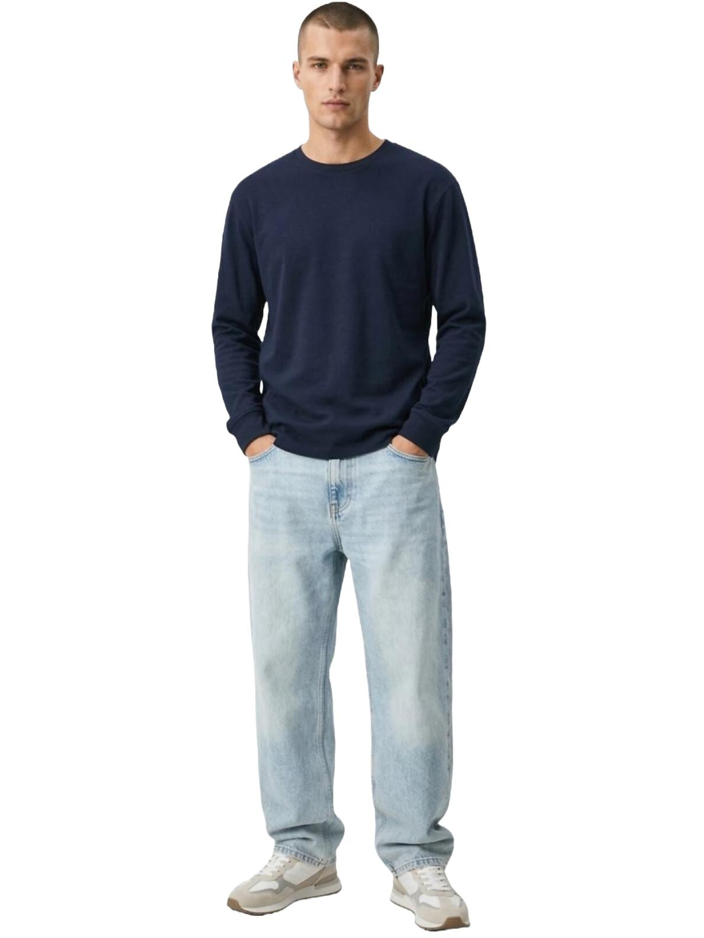 Felpa 'Crew Neck Sweatshirt' di LTB Jeans in blu: frontale