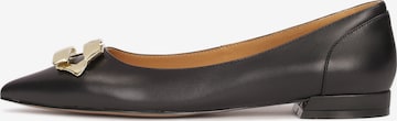 Kazar Ballet Flats in Black: front