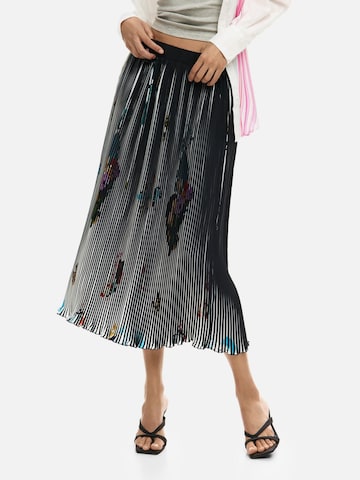Jupe Mi-longue Taille Normale Rouge Desigual Femme - 2083781-rouge0 Jupe Mi-longue Taille Normale Rouge Desigual Femme - 2083781-rouge0