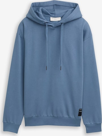 Sweat-shirt TOM TAILOR DENIM en bleu : devant