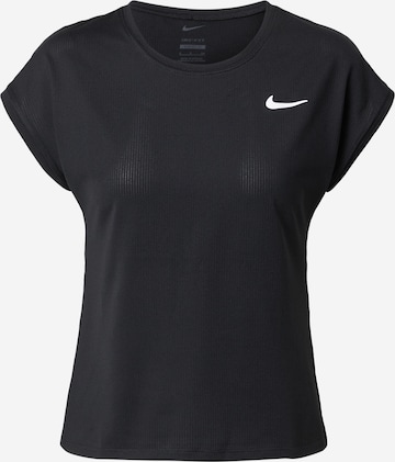 T-shirt fonctionnel 'Victory' NIKE en noir : devant