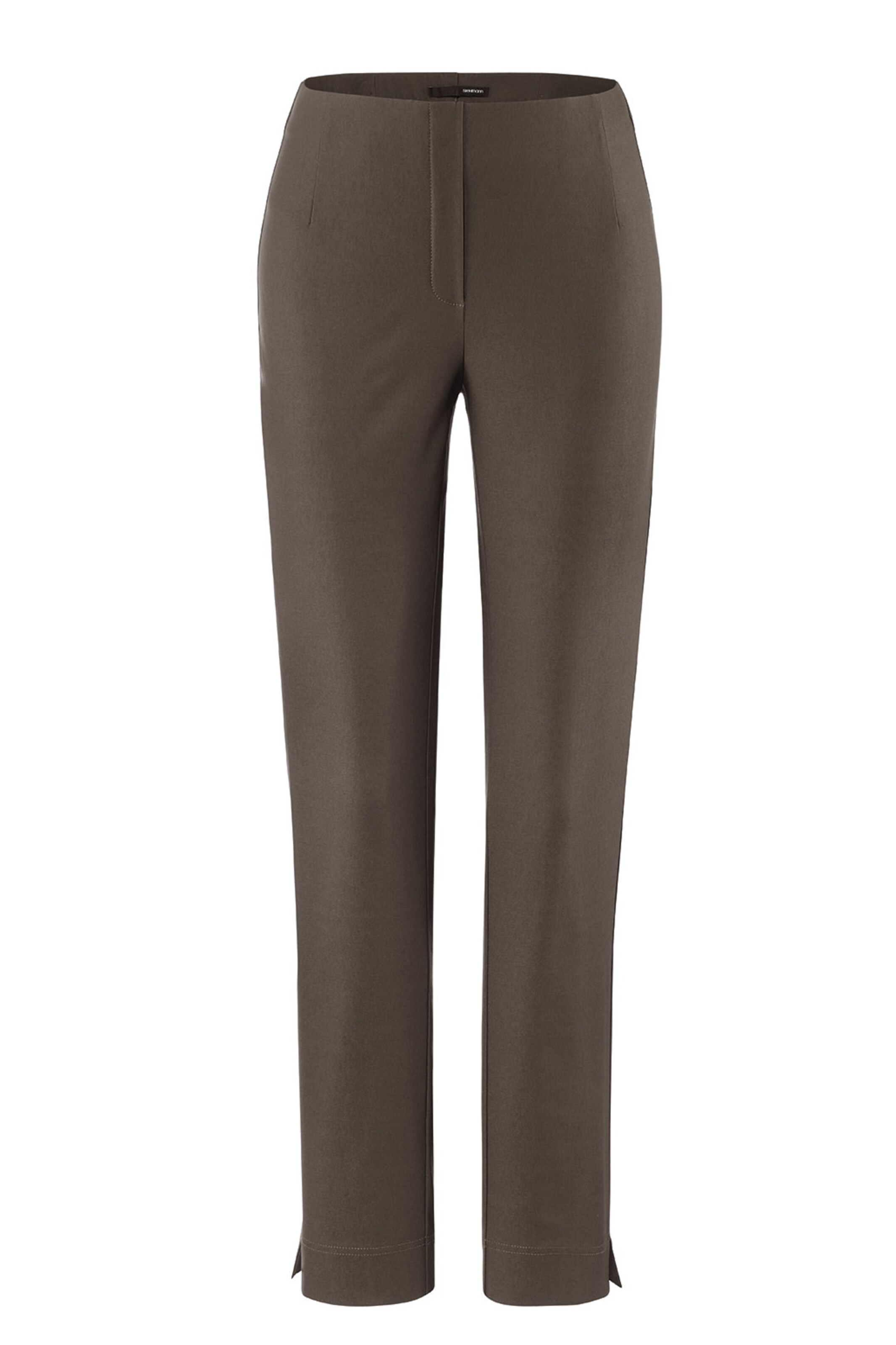 STEHMANN Pants 'Ina' in Brown: front