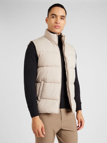 Gilet 'ALVIN' di Only & Sons in grigio: frontale