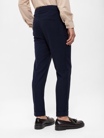 Coupe slim Pantalon Antioch en bleu