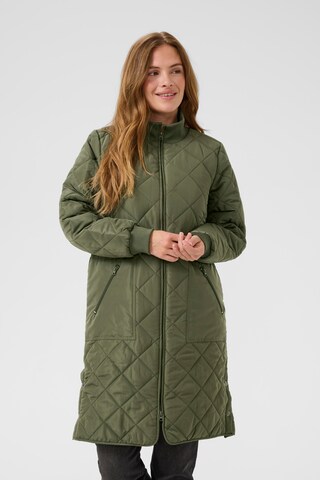 Kaffe Winter coat 'Villa' in Green: front