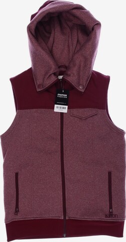 BURTON Vest in L in Red: front