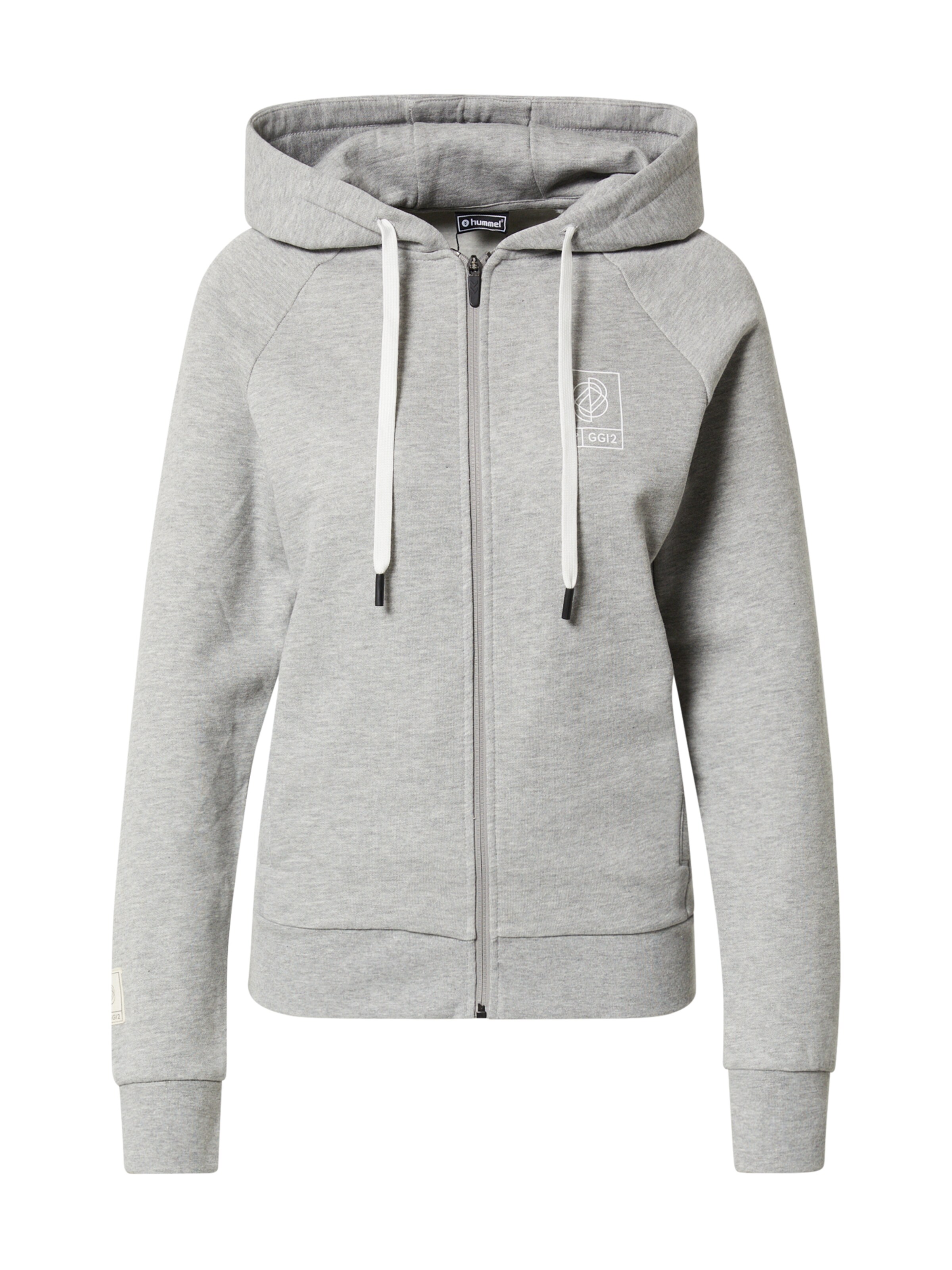 Frauen Sportbekleidung Hummel Sportsweatjacke 'GG12' in Hellgrau - RX03715 Frauen Sportbekleidung Hummel Sportsweatjacke 'GG12' in Hellgrau - RX03715