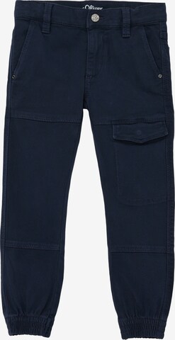 s.Oliver Pants in Blue: front