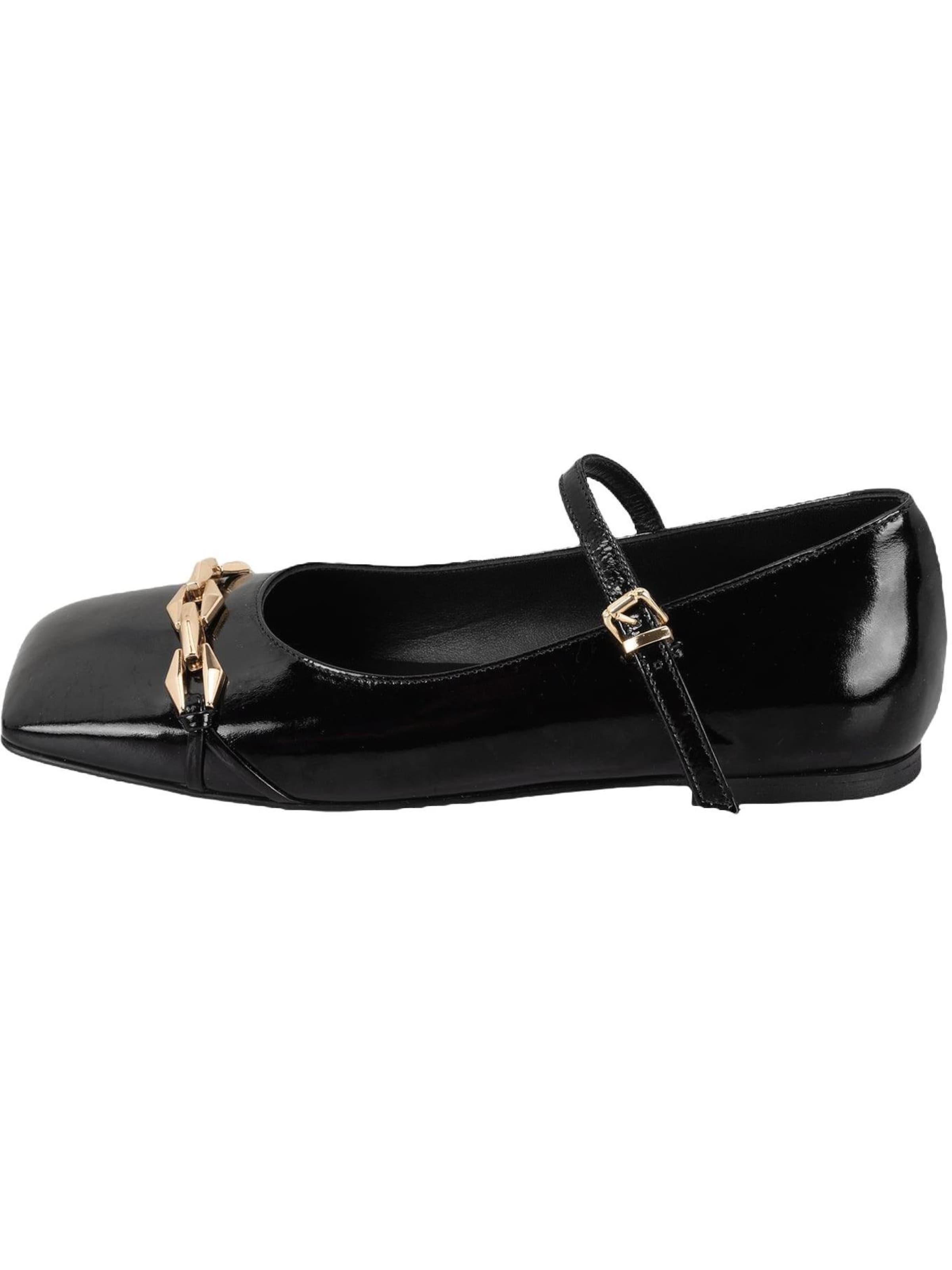 Desa - Bailarina 'Ballettschuhe' en negro: frente