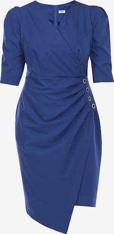 Karko Cocktail Dress 'ALENA' in Blue: front