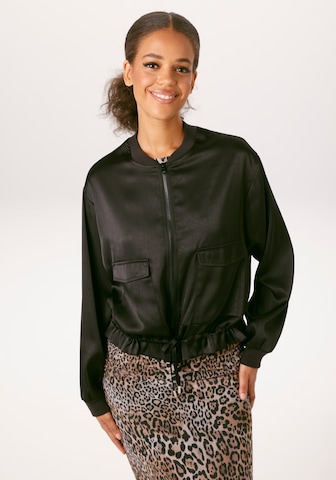 Aniston CASUAL Between-Season Jacket in Black: front