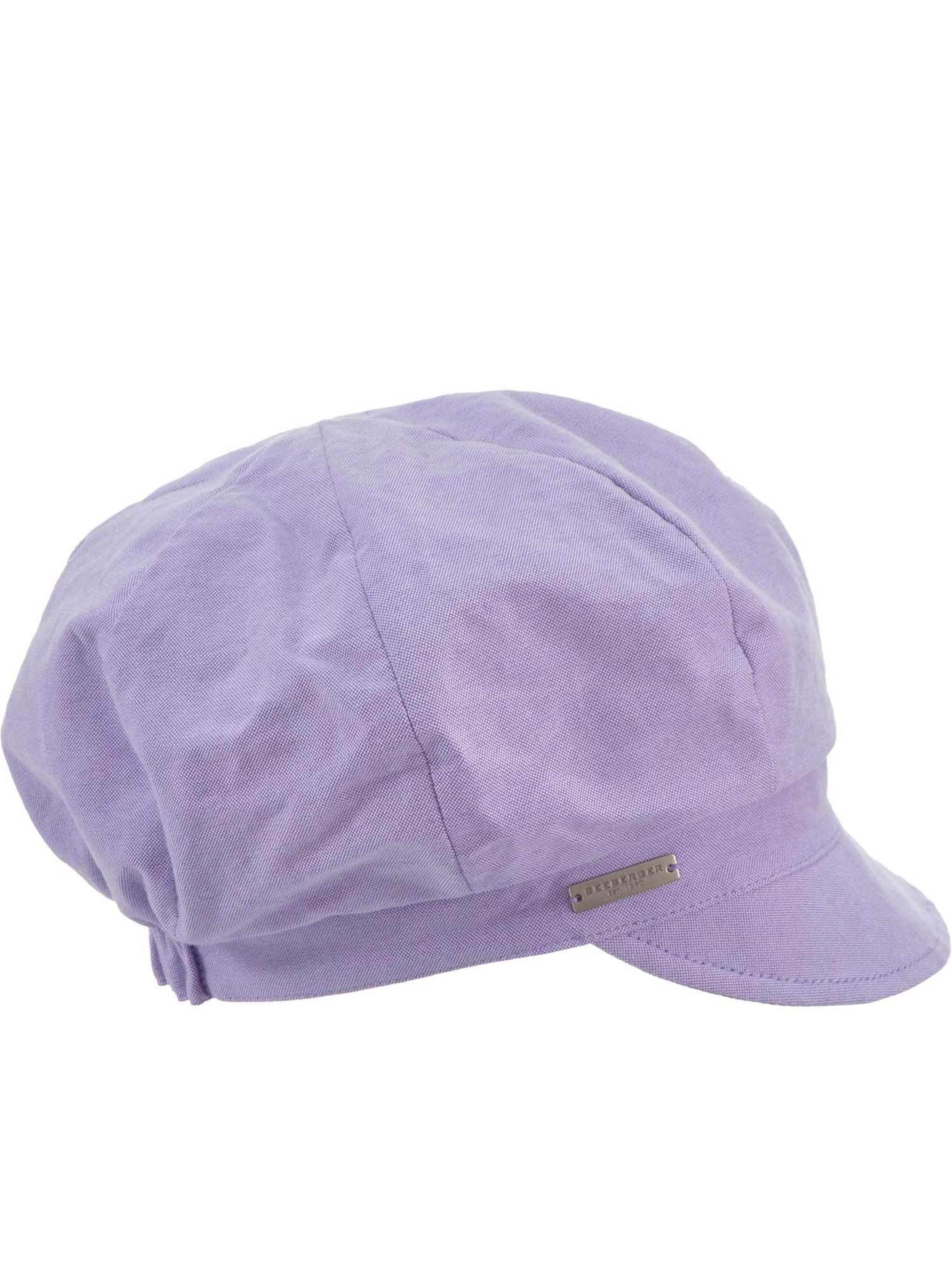 Seeberger Cap 'Cap'‌‌‌‌‌‌ in Lila: Vorderseite
