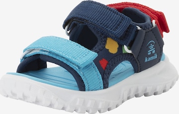 Kamik Sandals in Blue: front