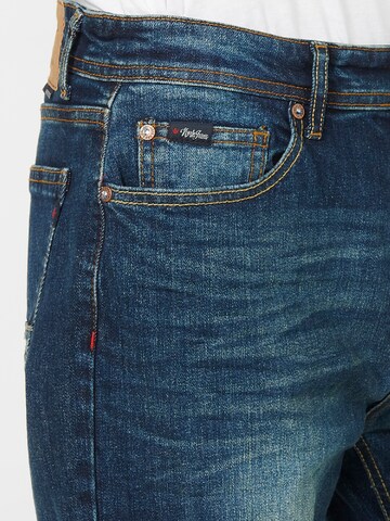 KOROSHI Regular Jeans in Blau