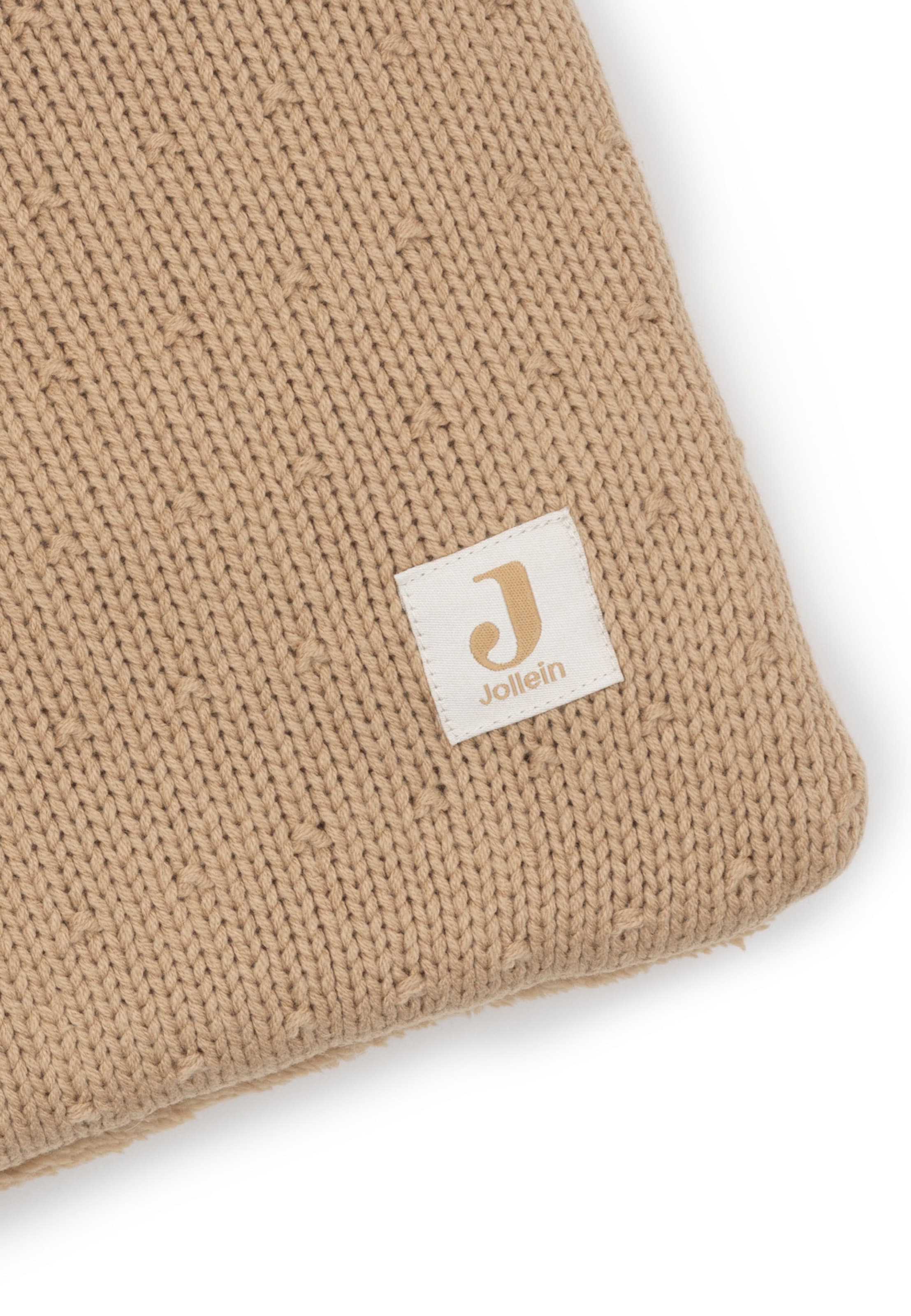 Jollein Babydeken 'Sprinkle Knit ' in Bruin