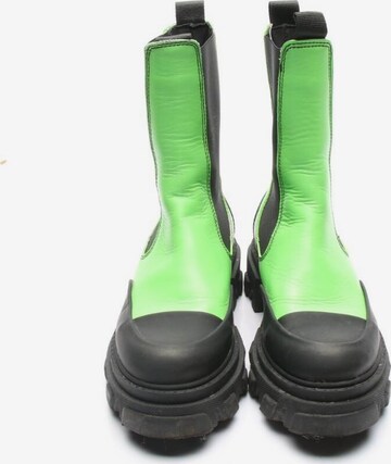 GANNI Dress Boots in 38 in Green