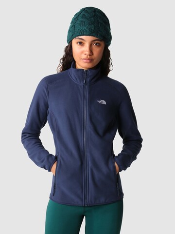 THE NORTH FACE - Casaco de velo funcional 'Glacier' em azul: frente