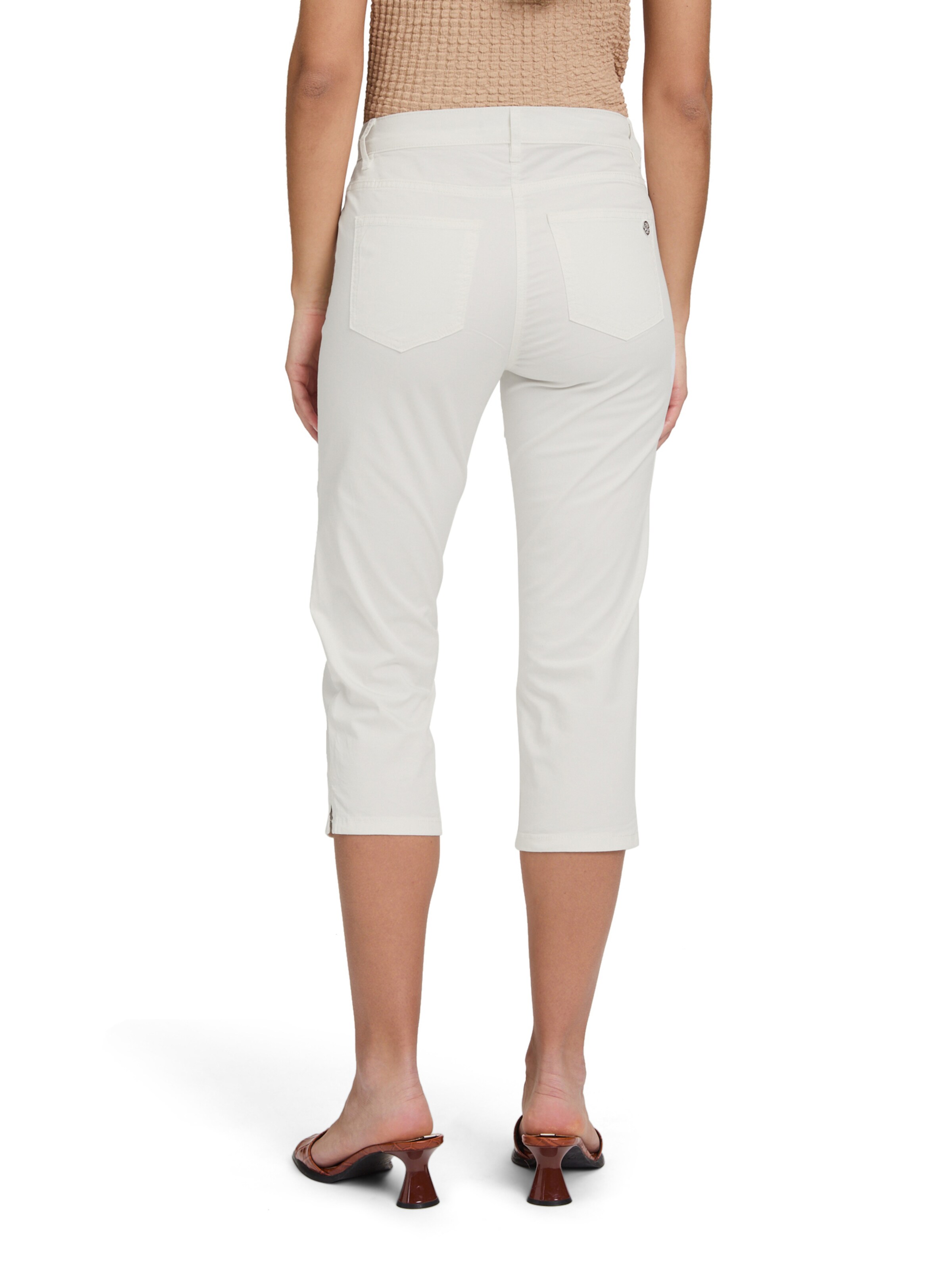 Coupe slim Jean Betty Barclay en blanc