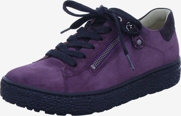 Hartjes Schnürschuh 'PHIL' in Lila: Vorderseite
