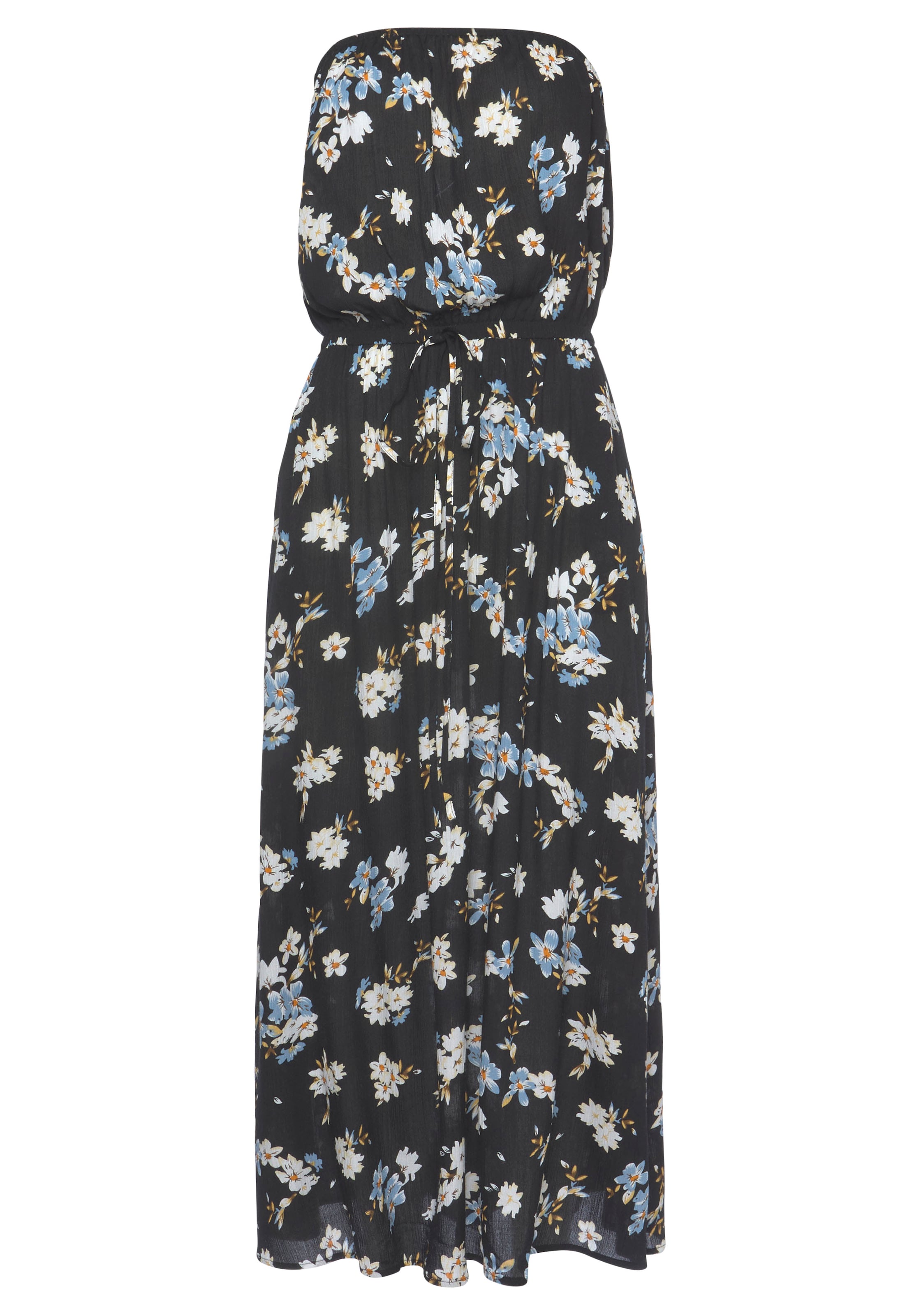 LASCANA Letní šaty – černá: přední strana