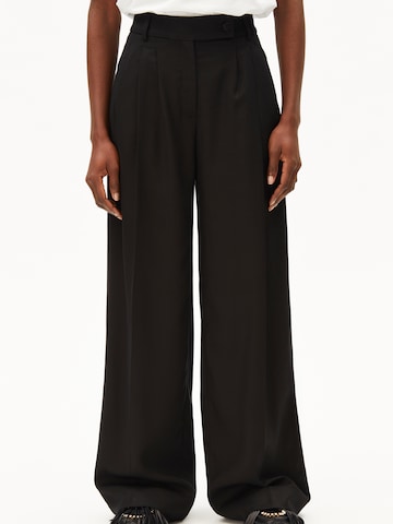 ARMEDANGELS Regular Broek in Zwart: voorkant