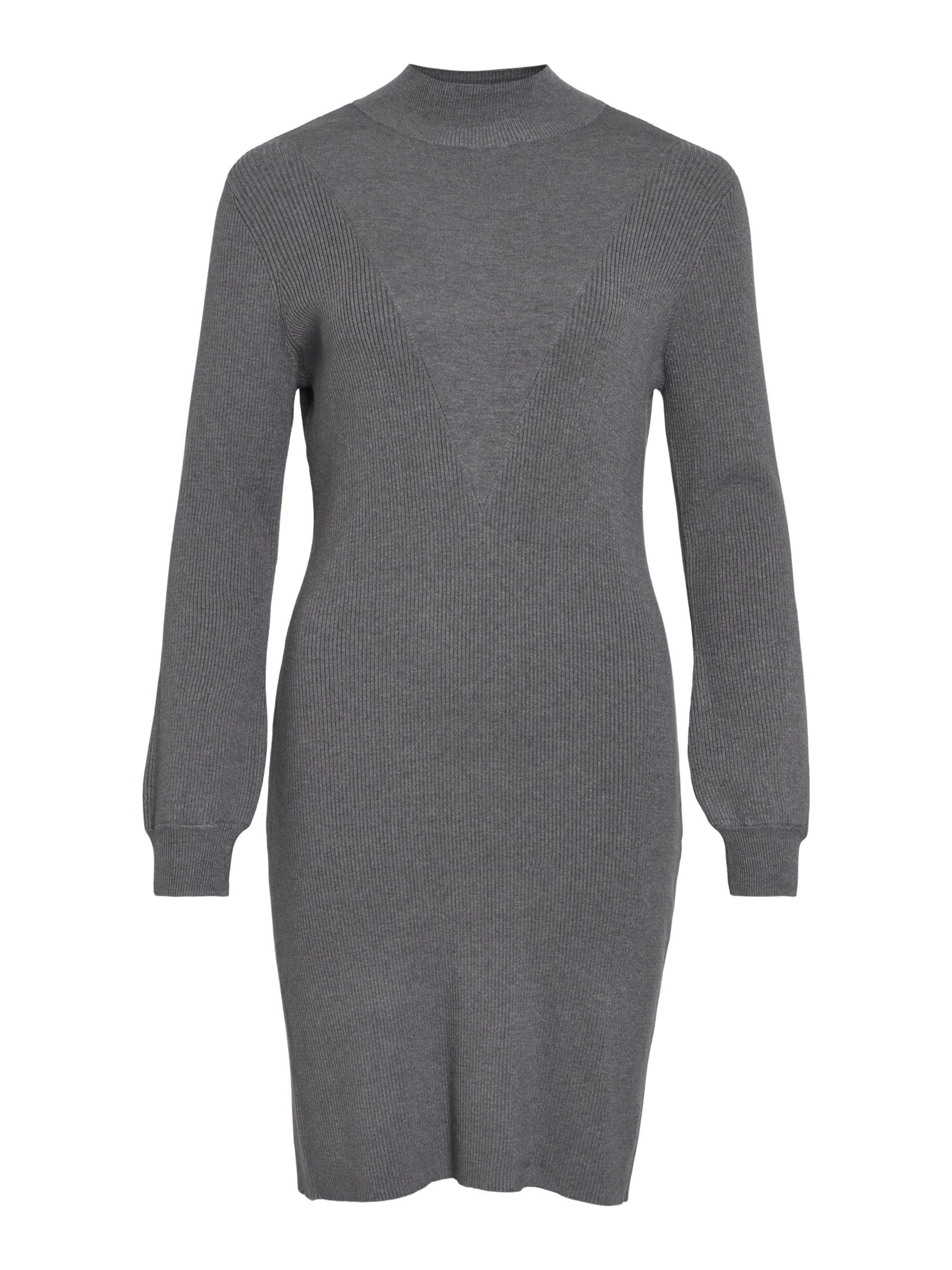 VILA Kleid in dunkelgrau, Produktansicht