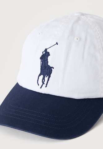 Șapcă de la Polo Ralph Lauren pe alb
