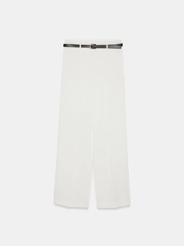 Dilvin Wide leg Pants in White