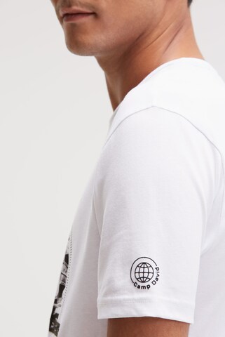 CAMP DAVID Shirt in White