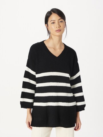 Pulover de la Dorothy Perkins pe negru: față