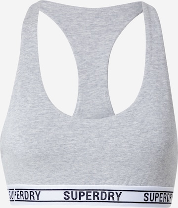 Superdry Bustier Melltartó - szürke: elől