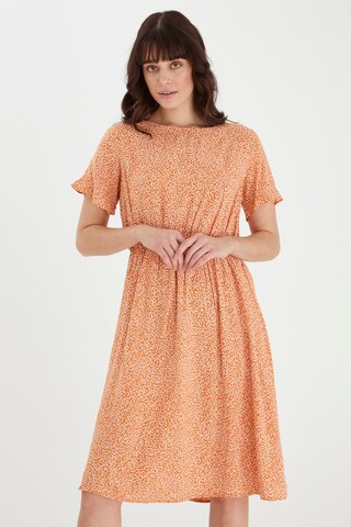 Fransa Dress in Orange: front