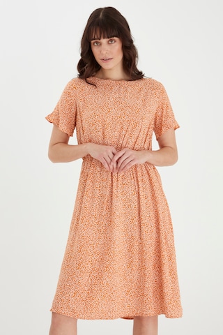 Fransa Dress in Orange: front