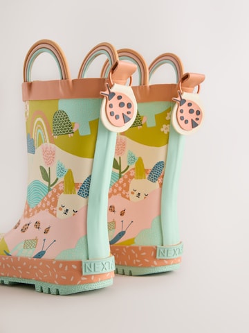 Bottes en caoutchouc Next en orange