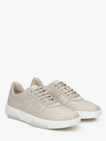 Baskets basses '09-3149' Estro en beige : devant