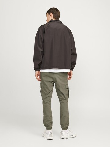 JACK & JONES Slimfit Cargobroek 'JJMarco Joe' in Groen