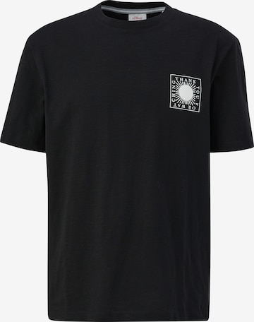 s.Oliver Shirt in Black: front