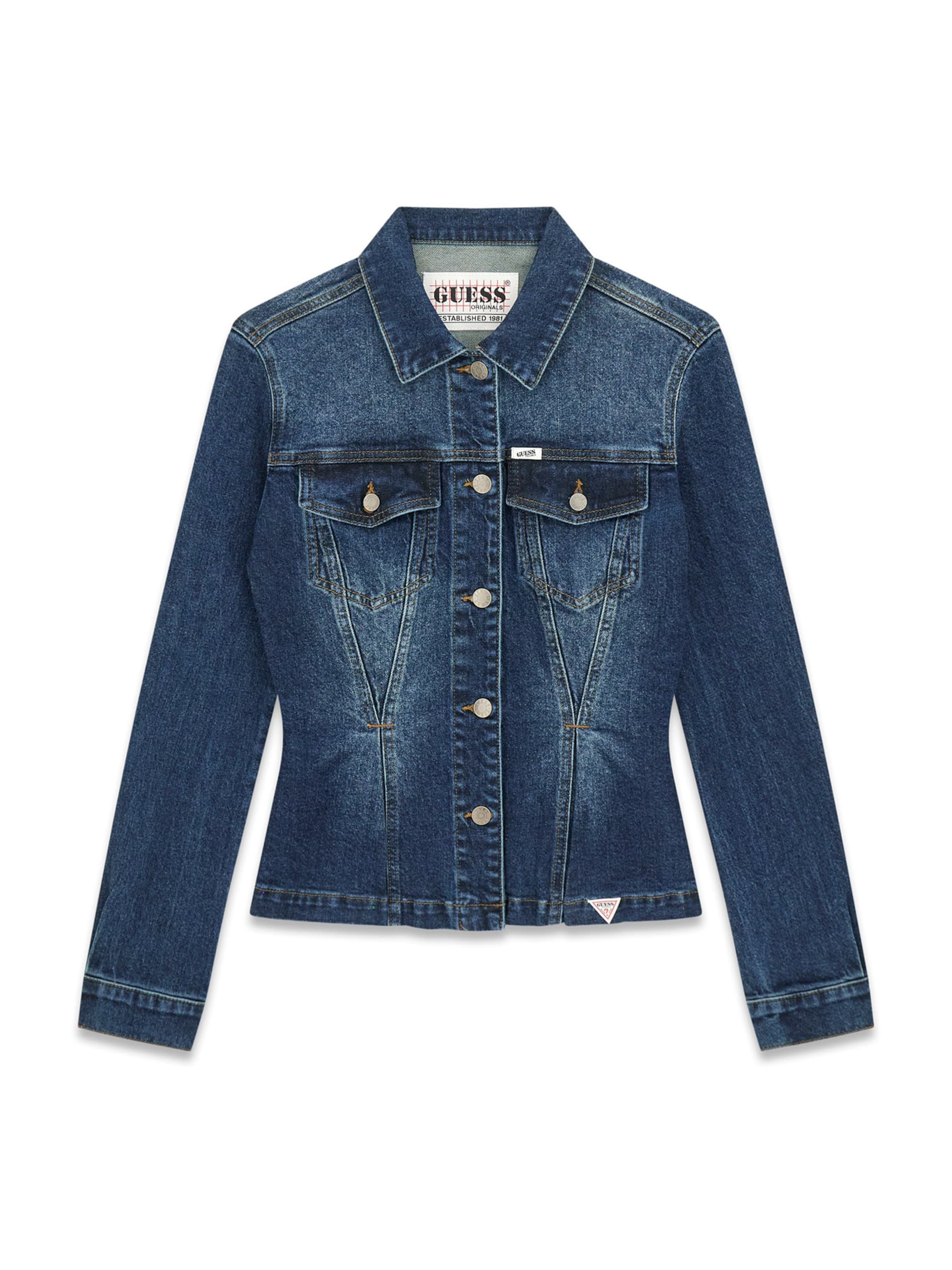 GUESS Originals Between-season jacket in Blue: front