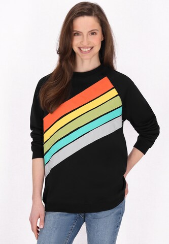 usha BLUE LABEL - Sudadera en negro: frente