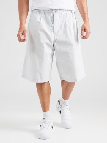 Nike Sportswear Loosefit Bandplooibroek 'CLUB SEOUL' in Grijs: voorkant