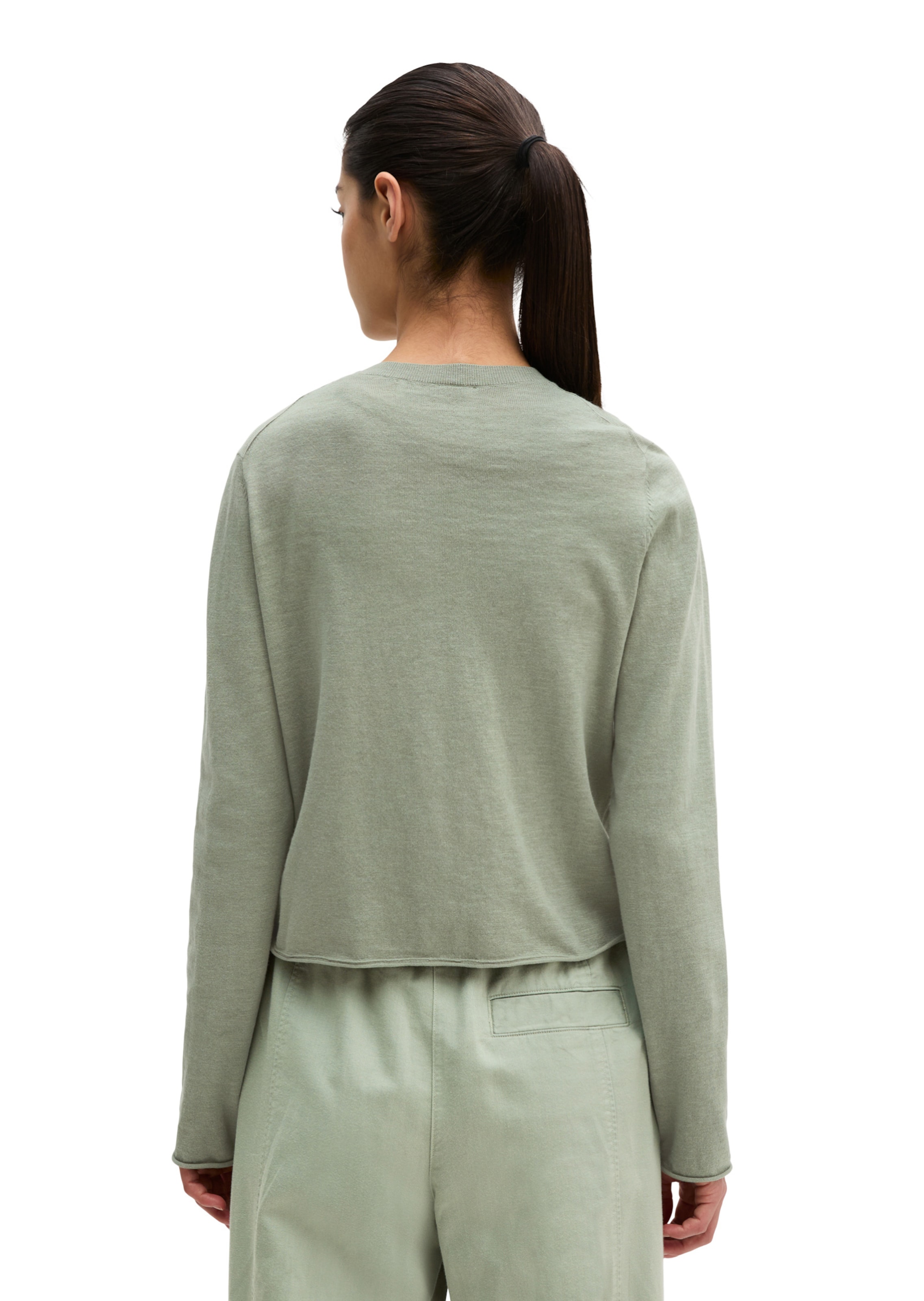 Marc O'Polo Strickjacke in Grau